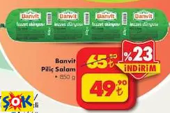 BANVİT PİLİÇ SALAM 850 G